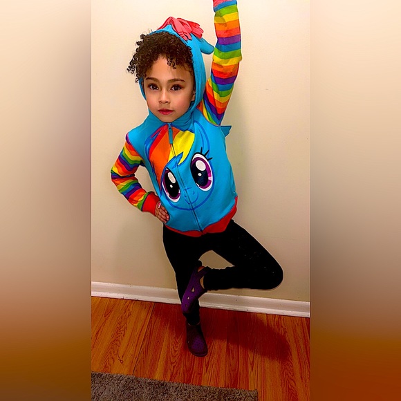 RAINBOW 🌈 JACK . zip up one-of-a-kind character is from My Little Pony.🌈🛼🍭 - Picture 6 of 7